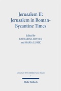 Cover: Jerusalem II: Jerusalem in Roman-Byzantine Times - Mohr Siebeck