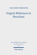 Abbildung von: Origen's References to Heracleon - Mohr Siebeck
