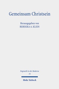 Abbildung von: Gemeinsam Christsein - Mohr Siebeck