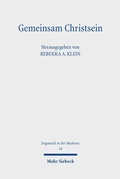 Cover: Gemeinsam Christsein - Mohr Siebeck