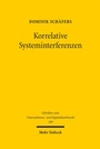 Cover: Korrelative Systeminterferenzen - Mohr Siebeck
