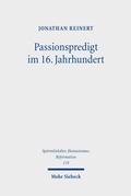 Cover: Passionspredigt im 16. Jahrhundert - Mohr Siebeck