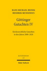 Abbildung von: Goettinger Gutachten IV - Mohr Siebeck