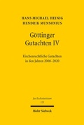 Cover: G&ouml;ttinger Gutachten IV - Mohr Siebeck