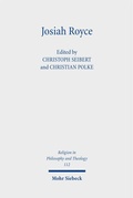 Cover: Josiah Royce - Mohr Siebeck