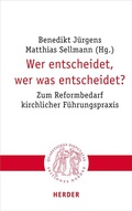 Cover: Wer entscheidet, wer was entscheidet? - Verlag Herder