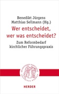 Cover: Wer entscheidet, wer was entscheidet? - Verlag Herder