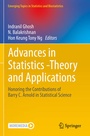 Cover: Advances in Statistics - Theory and Applications - Springer