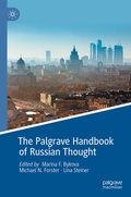 Cover: The Palgrave Handbook of Russian Thought - Palgrave Macmillan