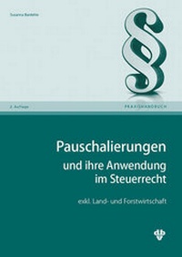 Abbildung von: Pauschalierungen und ihre Anwendung im Steuerrecht - dbv-Verlag (Österreich)