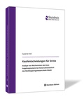 Cover: Kaufentscheidungen f&uuml;r Dritte - Steinbeis-Edition
