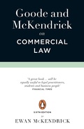 Cover: Goode and McKendrick on Commercial Law - Penguin Books Ltd