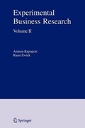 Cover: Experimental Business Research - Springer