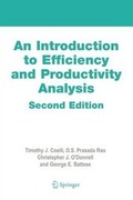 Cover: An Introduction to Efficiency and Productivity Analysis - Springer