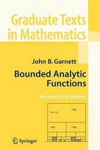 Enlarge image Cover: Bounded Analytic Functions - Springer