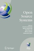 Cover: Open Source Systems - Springer