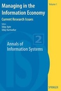 Cover: Managing in the Information Economy - Springer