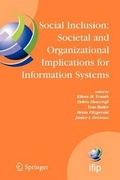 Cover: Social Inclusion - Springer