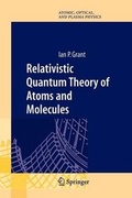Cover: Relativistic Quantum Theory of Atoms and Molecules - Springer