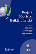 Cover: Project E-Society - Springer