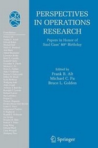 Enlarge image Cover: Perspectives in Operations Research - Springer