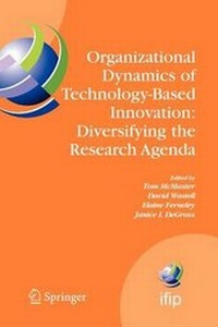 Enlarge image Cover: Organizational Dynamics of Technology-Based Innovation - Springer