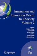 Cover: Integration and Innovation Orient to E-Society Volume 2 - Springer