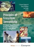 Cover: Principles of Ecosystem Stewardship - Springer