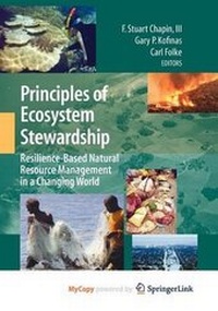 Enlarge image Cover: Principles of Ecosystem Stewardship - Springer