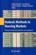 Cover: Hedonic Methods in Housing Markets - Springer