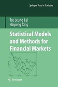 Cover: Statistical Models and Methods for Financial Markets - Springer