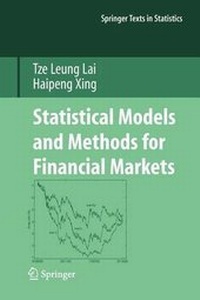 Enlarge image Cover: Statistical Models and Methods for Financial Markets - Springer