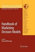 Cover: Handbook of Marketing Decision Models - Springer