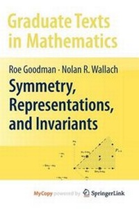 Enlarge image Cover: Symmetry, Representations, and Invariants - Springer