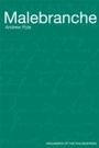 Cover: Malebranche - Routledge