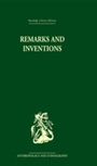 Cover: Remarks and Inventions - Routledge