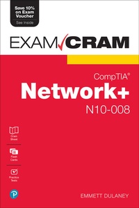Abbildung von: CompTIA Network+ N10-008 Exam Cram - Pearson IT Certification