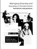 Cover: Managing Diversity and Equality in Construction - Routledge