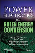 Cover: Power Electronics for Green Energy Conversion - Wiley-Scrivener