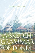 Cover: A Sketch Grammar of Pondi - ANU Press