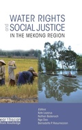 Cover: Water Rights and Social Justice in the Mekong Region - Earthscan Ltd