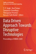 Cover: Data Driven Approach Towards Disruptive Technologies - Springer