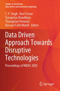 Enlarge image Cover: Data Driven Approach Towards Disruptive Technologies - Springer