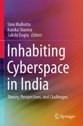 Cover: Inhabiting Cyberspace in India - Springer