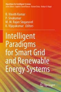 Enlarge image Cover: Intelligent Paradigms for Smart Grid and Renewable Energy Systems - Springer