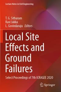 Enlarge image Cover: Local Site Effects and Ground Failures - Springer