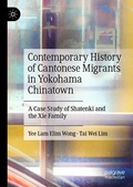 Cover: Contemporary History of Cantonese Migrants in Yokohama Chinatown - Palgrave Macmillan
