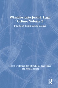 Abbildung von: Windows onto Jewish Legal Culture Volume 2 - Routledge