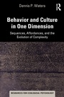 Cover: Behavior and Culture in One Dimension - Routledge