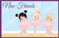 Cover: New Friends (Ballet Stories, #2) - Ballet Stories